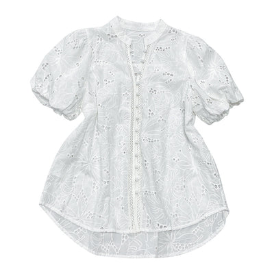 Blusa de Algodón con Bordados para Mujer - Image 5