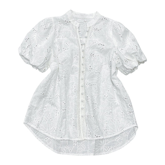 Blusa de Algodón con Bordados para Mujer - Image 5