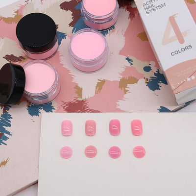 Polvo Shimmer para Uñas 4 Colores - Diseño de Manicura DIY Profesional - Image 11
