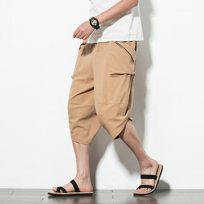 Pantalones Anchos de Zanahoria con Bolsillos Grandes para Hombre - Image 5