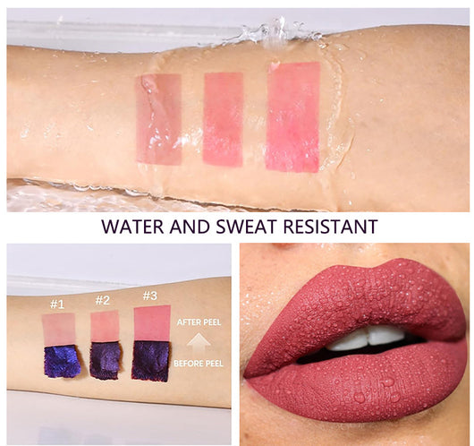 Labial Líquido Desprendible Resistente al Agua y Manchas - Image 13