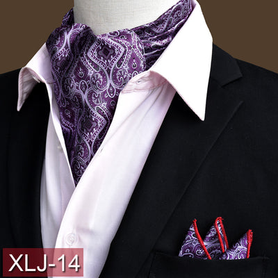 Pañuelo Ascot para Hombre - Corbata de Cuello Estilo Inglés - Image 8
