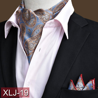 Pañuelo Ascot para Hombre - Corbata de Cuello Estilo Inglés - Image 18