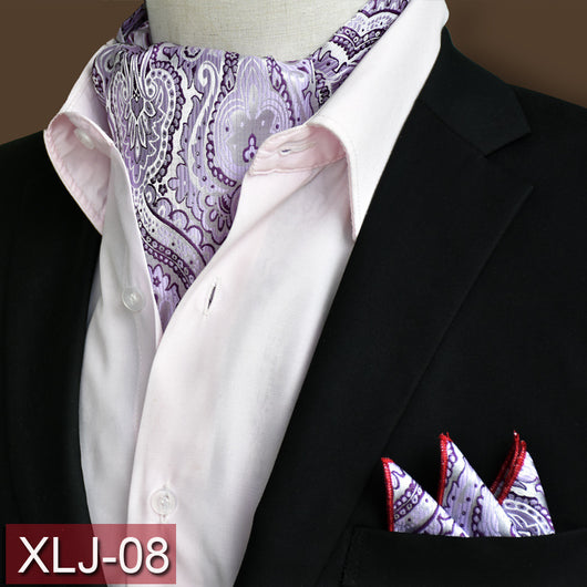 Pañuelo Ascot para Hombre - Corbata de Cuello Estilo Inglés - Image 22