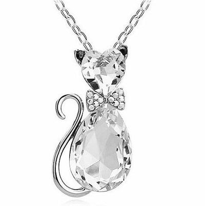 Collar Gatito Adorable con Moño y Cristales Brillantes - Image 15