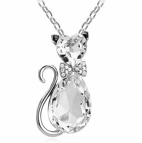 Collar Gatito Adorable con Moño y Cristales Brillantes - Image 15