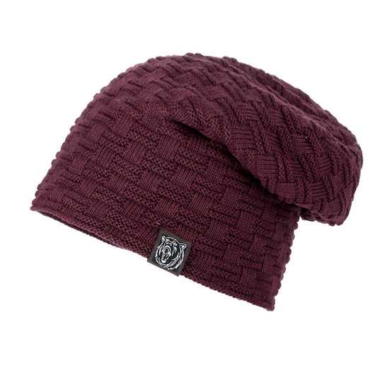 Gorro de Lana Tejida con Forro de Terciopelo para Invierno - Image 16