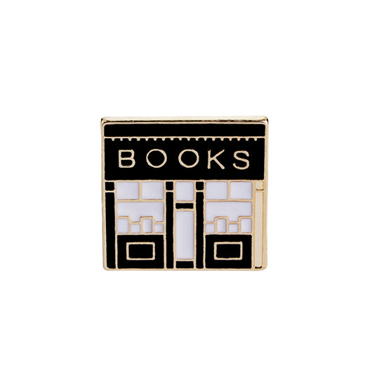 Broche de Biblioteca Cartoon - Conversación de Libros - Image 6