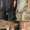 Shorts de Trabajo Harajuku con Bolsillos Grandes y Diseño Urbano