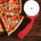 Cortador de Pizza Profesional de Acero Inoxidable con Rueda Rotativa