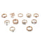 11 piece ring Dorado