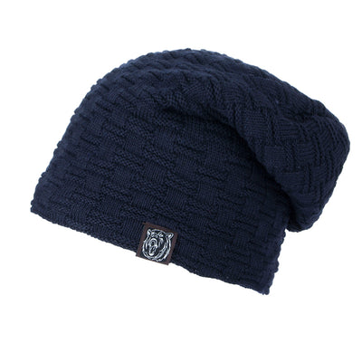 Gorro de Lana Tejida con Forro de Terciopelo para Invierno - Image 18