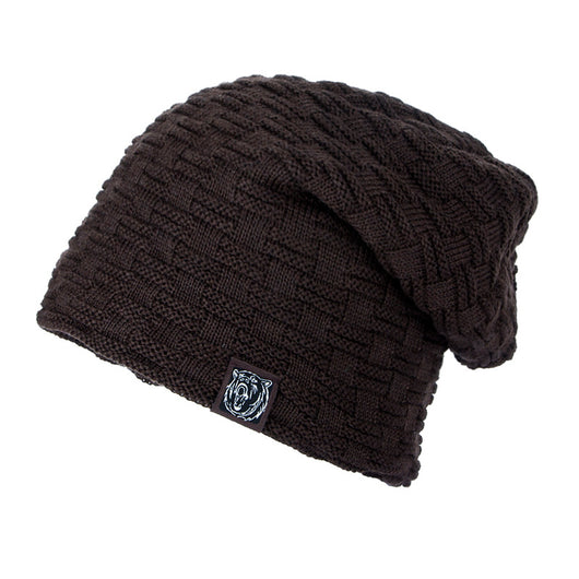 Gorro de Lana Tejida con Forro de Terciopelo para Invierno - Image 19