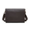 Bolsa Mensajero de Cuero Genuino Crazy Horse para Hombre - Estilo Retro