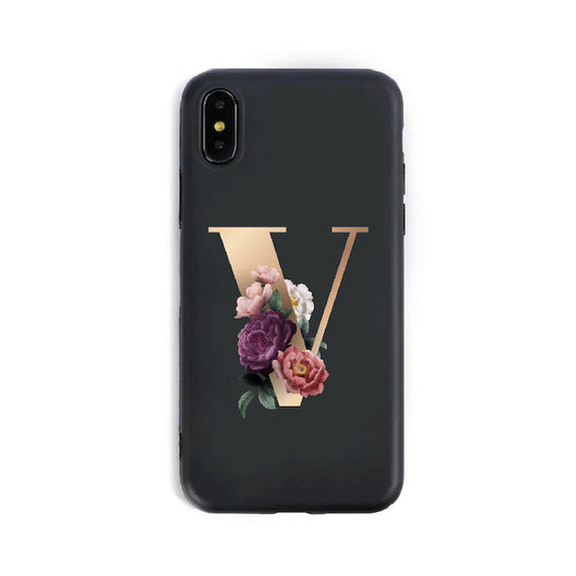 Fundas de Silicona para Teléfono con 26 Letras del Alfabeto Inglés - Image 23