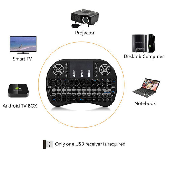 Teclado Inalámbrico Compacto