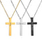 Collar Cruz de Acero Inoxidable