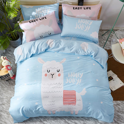 Ropa de Cama Infantil de Algodón con Diseños Animados - Image 13
