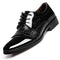 Zapatos de Vestir Puntiagudos para Hombre - Cuero Genuino Patrón Otoño