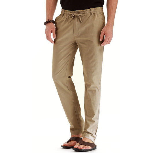 Pantalones Hombre Oversized Elásticos - Confort Moderno para Trabajo y Casual - Image 9