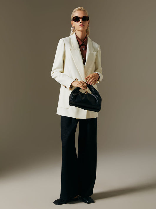 Blazer de Lana para Mujer - Diseño Minimalista y Elegante - Image 5