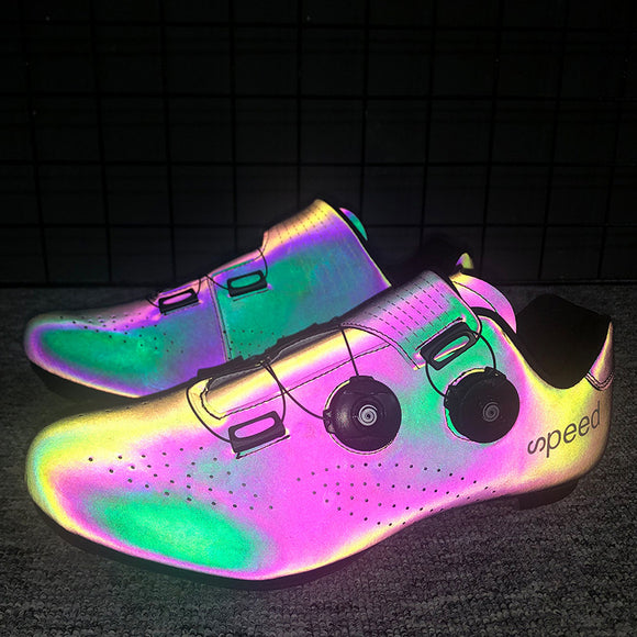 Zapatillas de Ciclismo Profesional Transpirables con Autobloqueo
