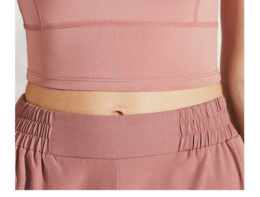 Top Deportivo Slim Ajustado con Ombligo Descubierto para Yoga y Fitness - Image 6