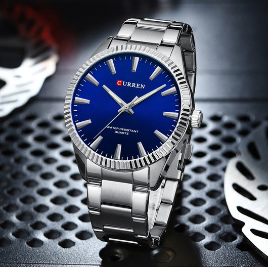 Reloj Empresarial Impermeable para Hombre con Correa de Pasador - Image 23