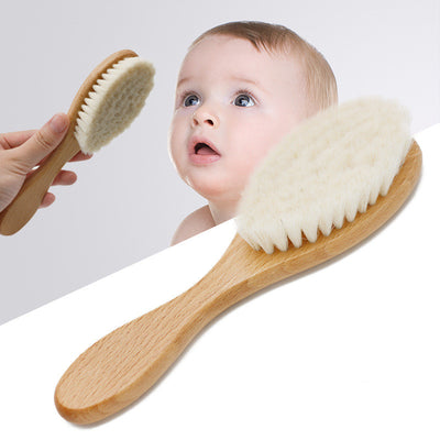 Cepillo de Baño Infantil de Madera con Cerdas Naturales