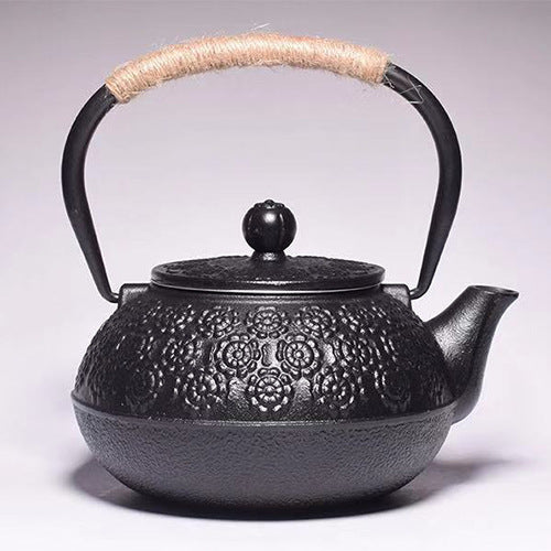 Tetera de Hierro Fundido Peonía - Juego de Té Tradicional - Image 27