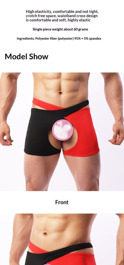 Bóxer Slip Sensual con Diseño Calado para Hombre - Image 14