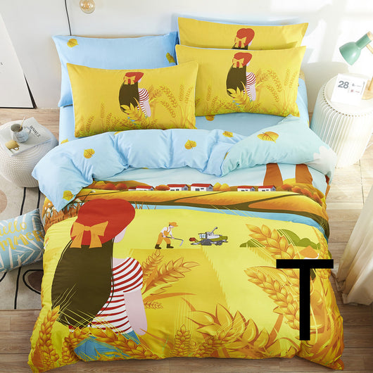 Juego de Cama Infantil con Diseños Animados Divertidos - Image 33