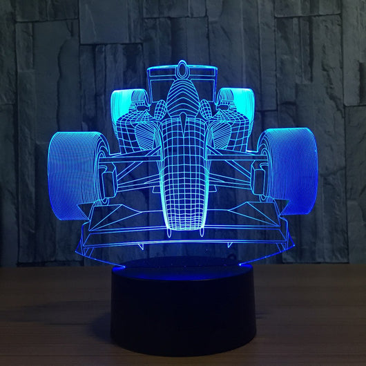 Lámpara LED 3D Táctil Multicolor con Carga USB - Luz Ambiental Decorativa - Image 3