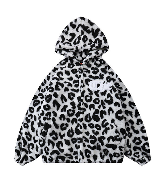 Abrigo de Algodón Estampado Leopardo Tide para Hombre - Image 13