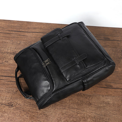 Mochila de Cuero Genuino Gran Capacidad Premium - Image 3