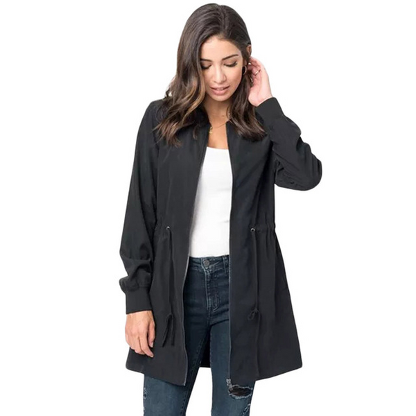 Gabardina Clásica para Mujer - Estilo Europeo y Americano