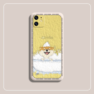 Funda de Silicona Líquida Shiba Inu a Prueba de Golpes - Image 12