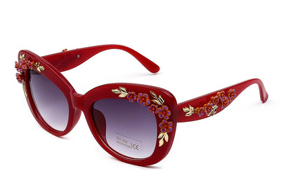 Gafas de Sol Mujer con Diseño Floral - Image 4