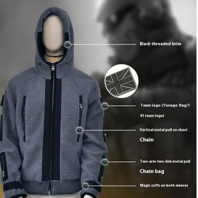 Chaqueta Fantasma Calavera para Cosplay Halloween - Image 14