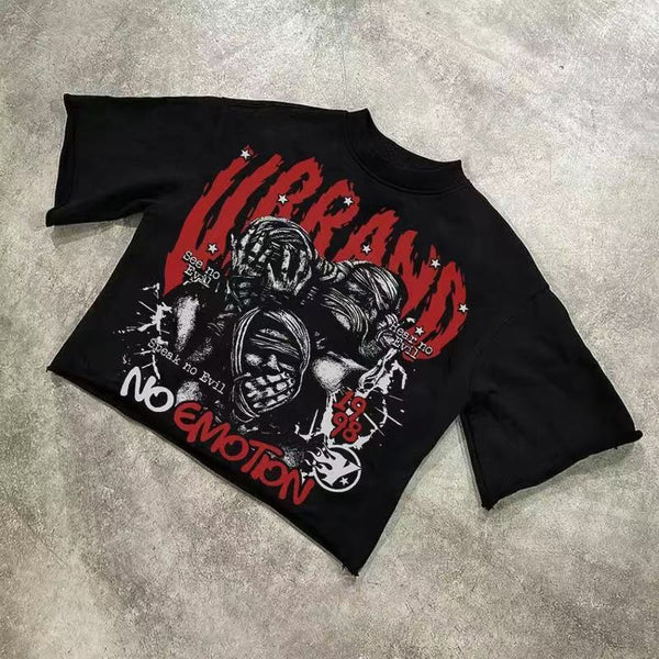 Camisa Estampada de Manga Corta para Hombre - Diseño Moderno Verano