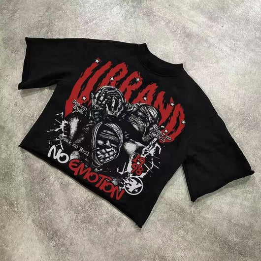 Camisa Estampada de Manga Corta para Hombre - Diseño Moderno Verano