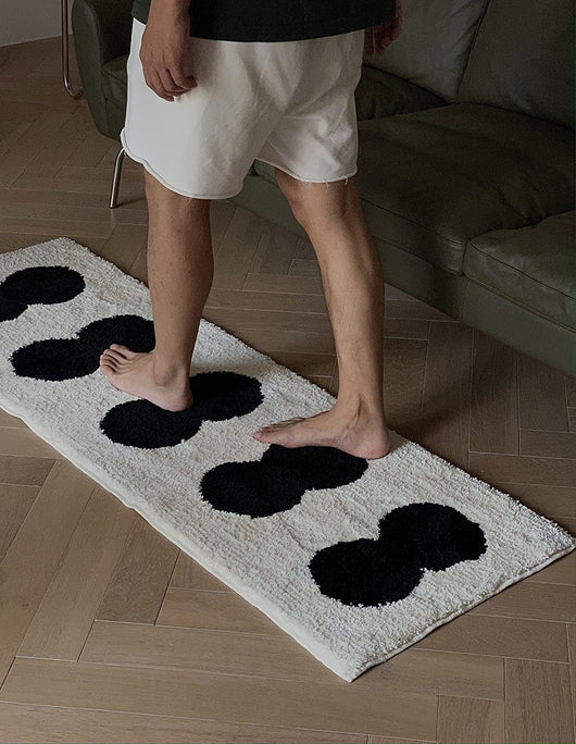 Tapete Absorbente de Terciopelo Grueso Antideslizante para Sala y Comedor - Image 14