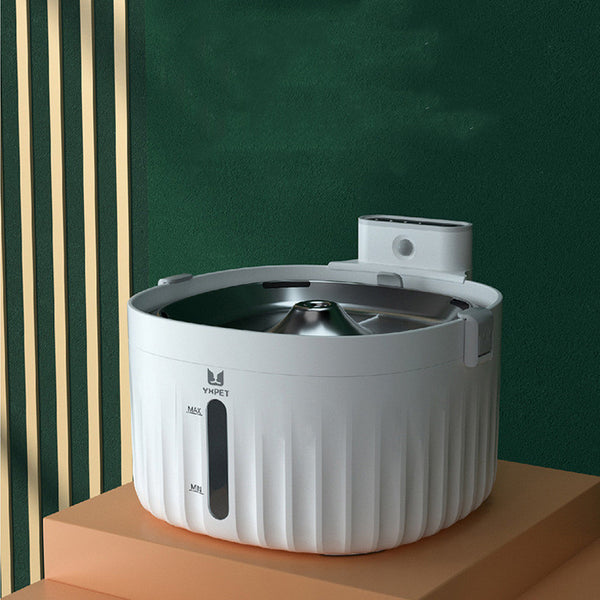 Bebedero Automático Inteligente para Gatos con Circulación Continua y Doble Fuente de Energía