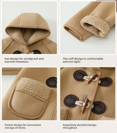 Abrigo de Lana Cálido con Forro Polar para Niños - Image 15