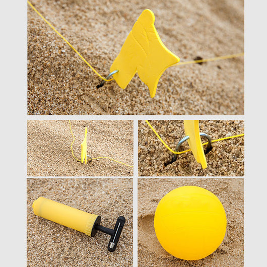 Red Portátil Ajustable para Voleibol, Bádminton y Deportes de Playa - Image 8