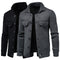 Cardigan Casual de Punto con Solapa para Hombre