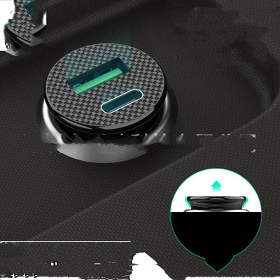 Cargador Rápido para Auto QC3.0 Mini 30W PD - Image 4