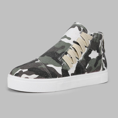 Botas Plataforma con Cierre Lateral Camuflaje - Image 25