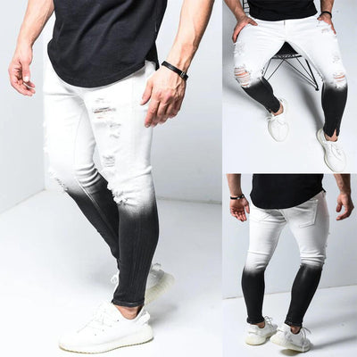Jeans Skinny Rotos con Stretch