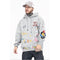 Sudadera Hip Hop Distressed Vintage con Splash de Graffiti Unisex